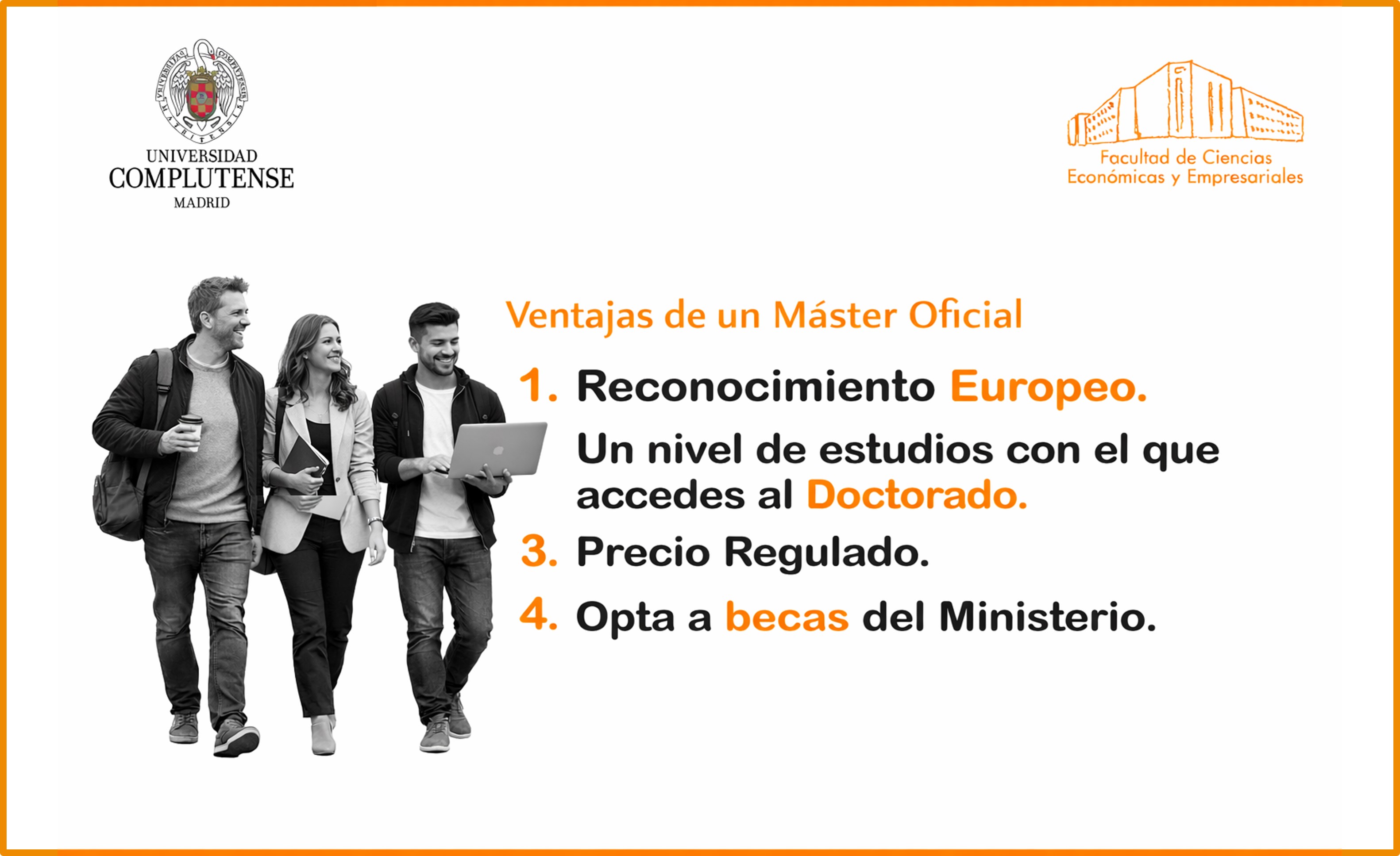 Ventajas de un Máster Universitario Oficial